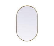Elegant Lighting - MR2A2440BRS - Mirror - Asha - Brass