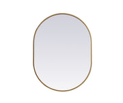 Elegant Lighting - MR2A2736BRS - Mirror - Asha - Brass