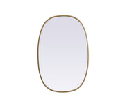 Elegant Lighting - MR2B2030BRS - Mirror - Brynn - Brass