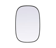 Elegant Lighting - MR2B2436BLK - Mirror - Brynn - Black