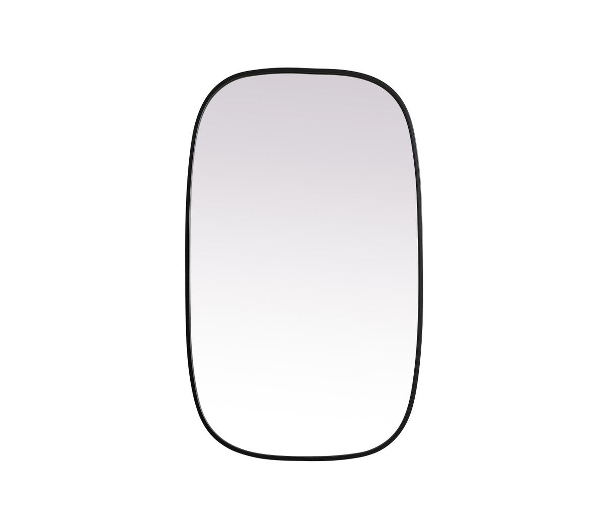 Elegant Lighting - MR2B2440BLK - Mirror - Brynn - Black