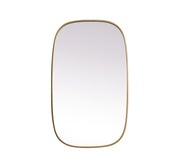 Elegant Lighting - MR2B2440BRS - Mirror - Brynn - Brass