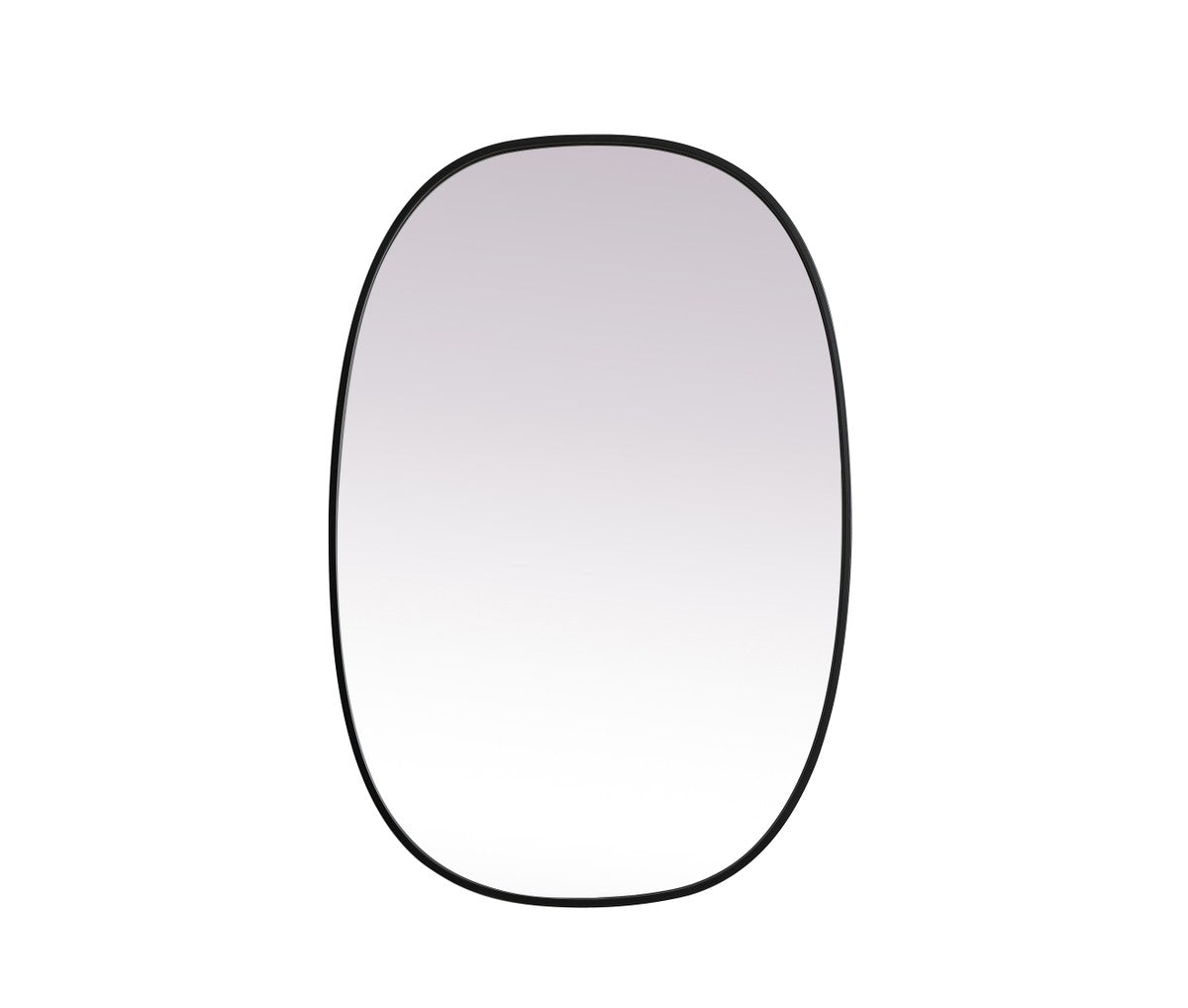 Elegant Lighting - MR2B2740BLK - Mirror - Brynn - Black