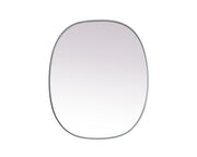 Elegant Lighting - MR2B3036SIL - Mirror - Brynn - Silver