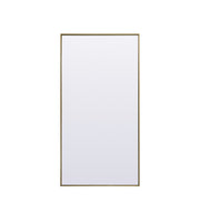 Elegant Lighting - MR4FL3060BR - Mirror - Eternity - Brass