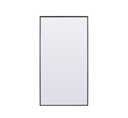 Elegant Lighting - MR4FL3672BK - Mirror - Eternity - Black