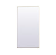 Elegant Lighting - MR4FL3672BR - Mirror - Eternity - Brass
