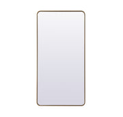Elegant Lighting - MR80FL3060BR - Mirror - Evermore - Brass