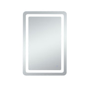 Elegant Lighting - MRE32440 - LED Mirror - Genesis - Glossy white