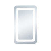 Elegant Lighting - MRE32730 - LED Mirror - Genesis - Glossy white