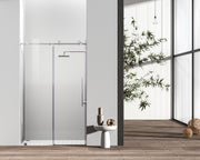 Elegant Lighting - SD101-4876PCH - Shower Door - Raleigh - Polished Chrome