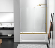 Elegant Lighting - TD444-6060BGD - Tub Door - Devon - Brushed Gold