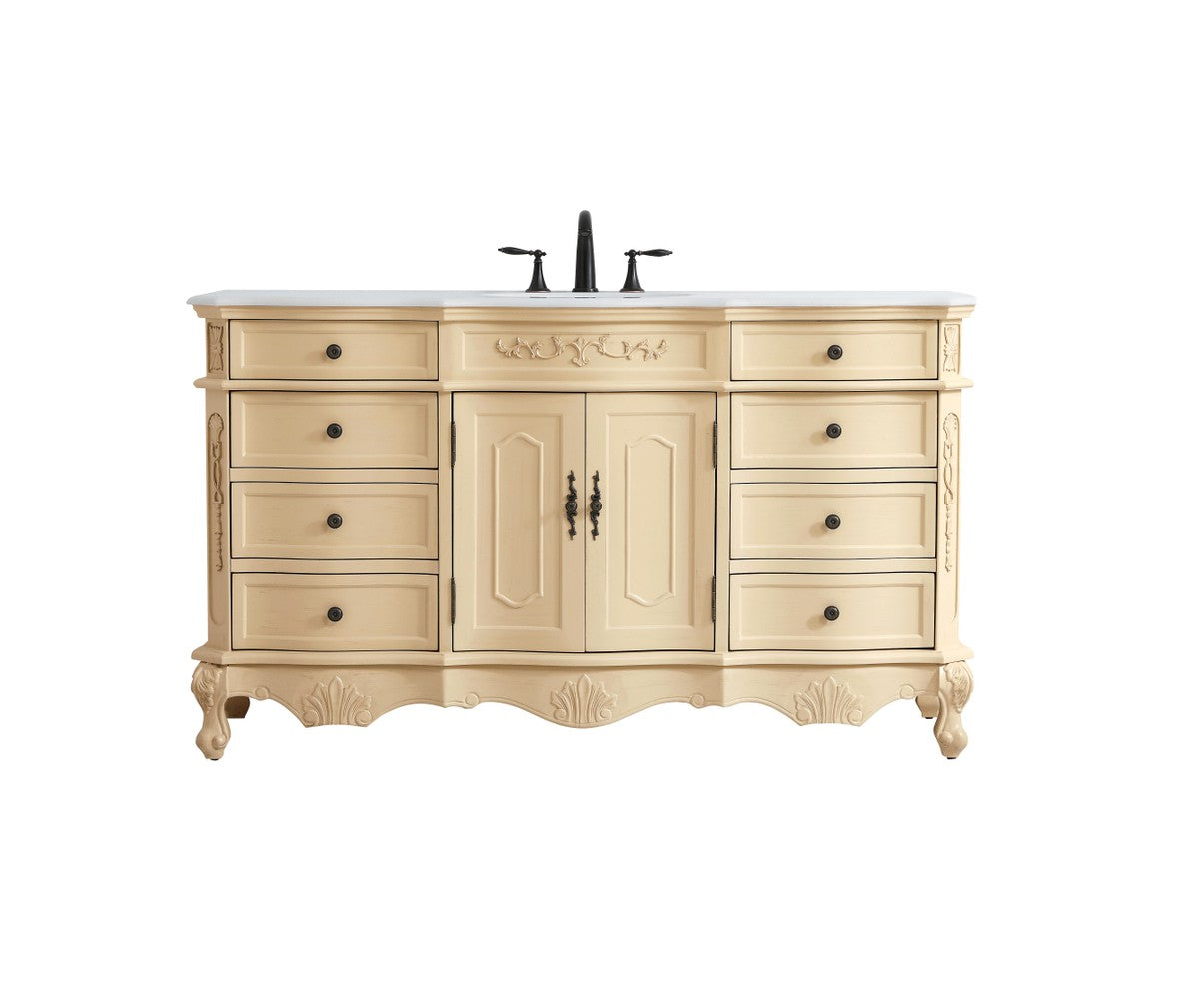 Elegant Lighting - VF10160LT-VW - Single Bathroom Vanity - Danville - Light antique beige