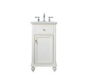 Elegant Lighting - VF12319AW-VW - Single Bathroom Vanity - Otto - Antique white