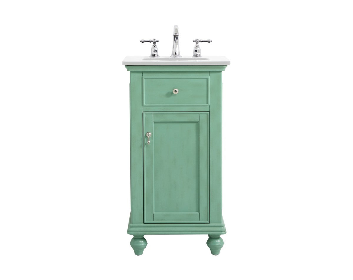 Elegant Lighting - VF12319VM-VW - Single Bathroom Vanity - Otto - Vintage mint