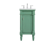 Elegant Lighting - VF13018VM-VW - Single Bathroom Vanity - Lexington - Vintage mint