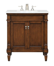 Elegant Lighting - VF13030WT-VW - Single Bathroom Vanity - Lexington - Walnut