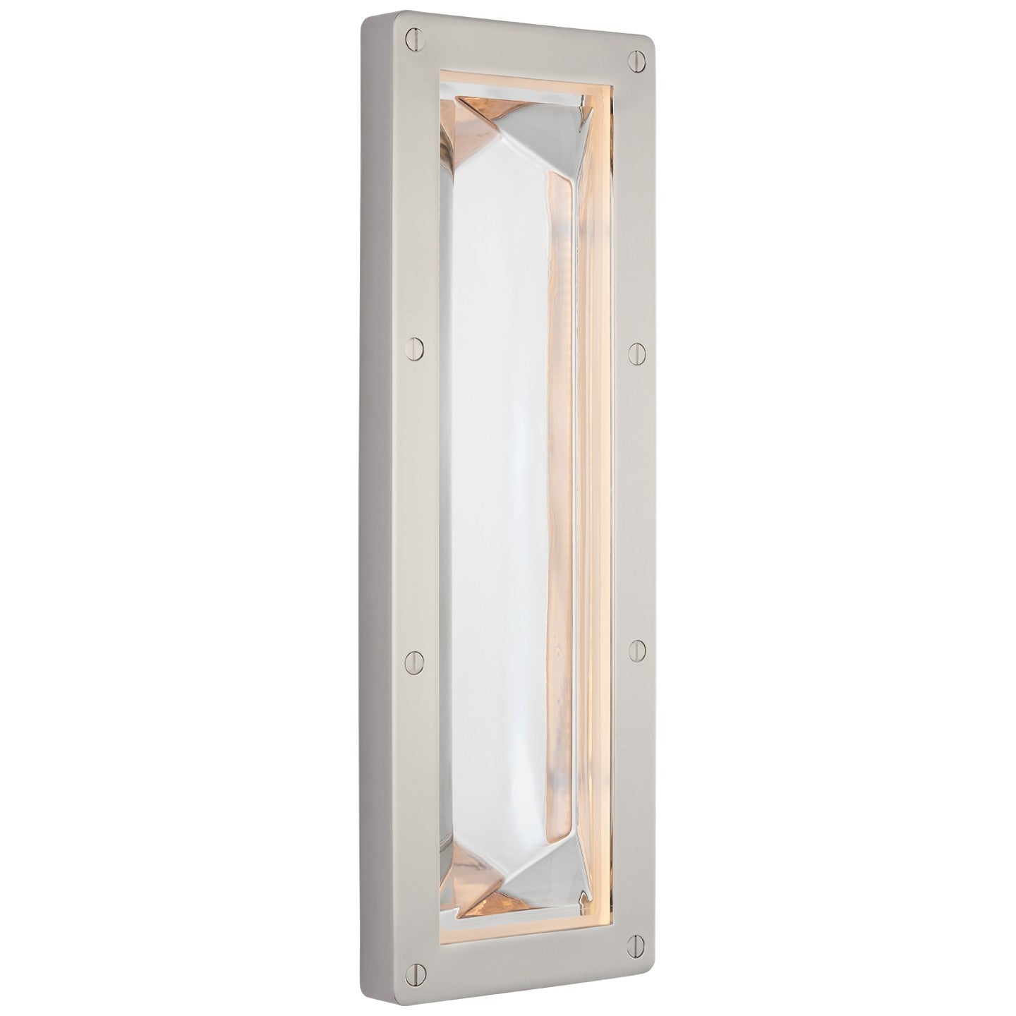 Ralph Lauren - RL 2615PN/CG - LED Wall Sconce - Rolland - Polished Nickel and Clear Glass