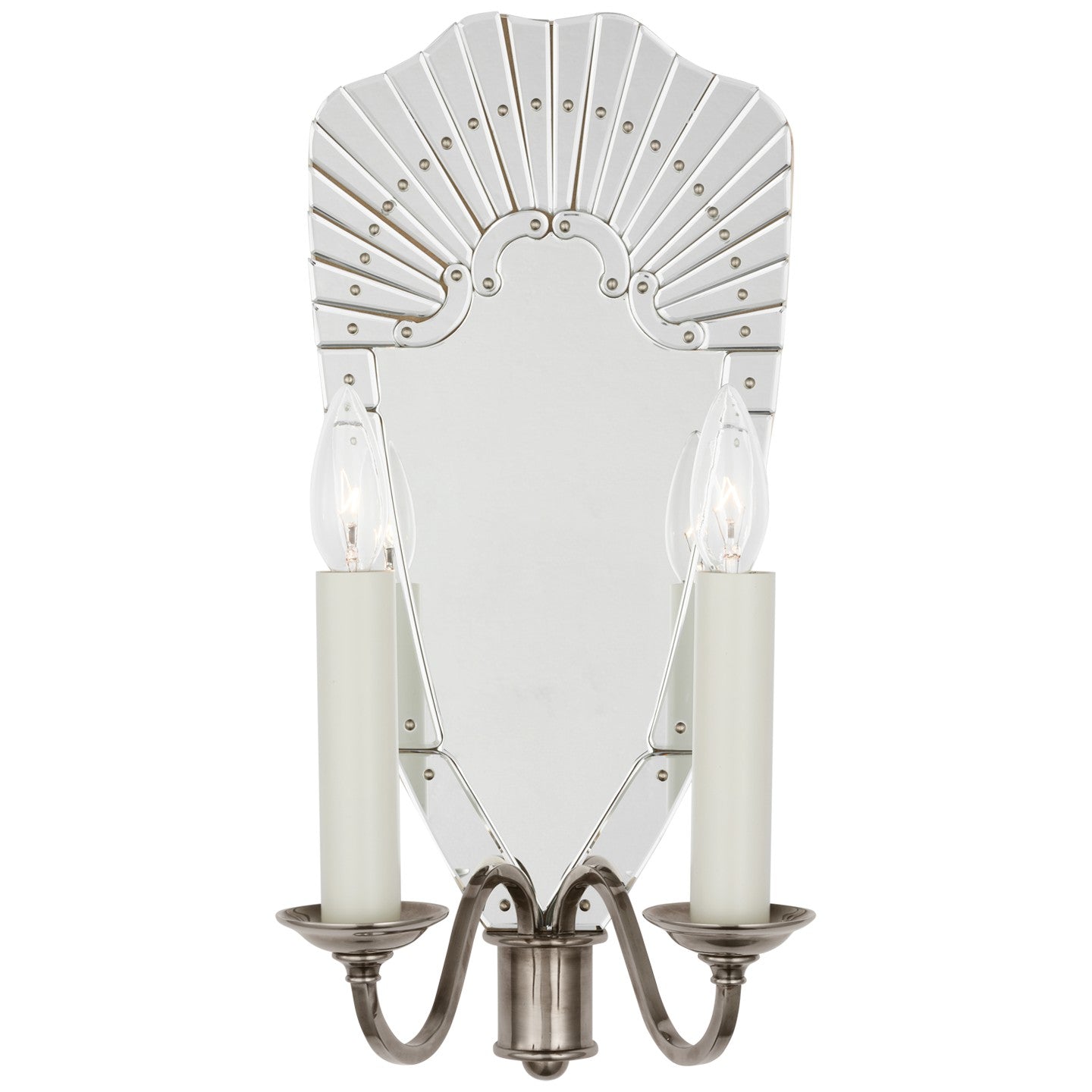 Ralph Lauren - RL 2775MIR/BS - LED Wall Sconce - Adelaide - Mirror and Butler's Silver