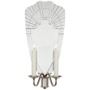 Ralph Lauren - RL 2776MIR/BS - LED Wall Sconce - Adelaide - Mirror and Butler's Silver