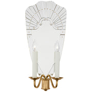 Ralph Lauren - RL 2776MIR/NB - LED Wall Sconce - Adelaide - Mirror and Natural Brass