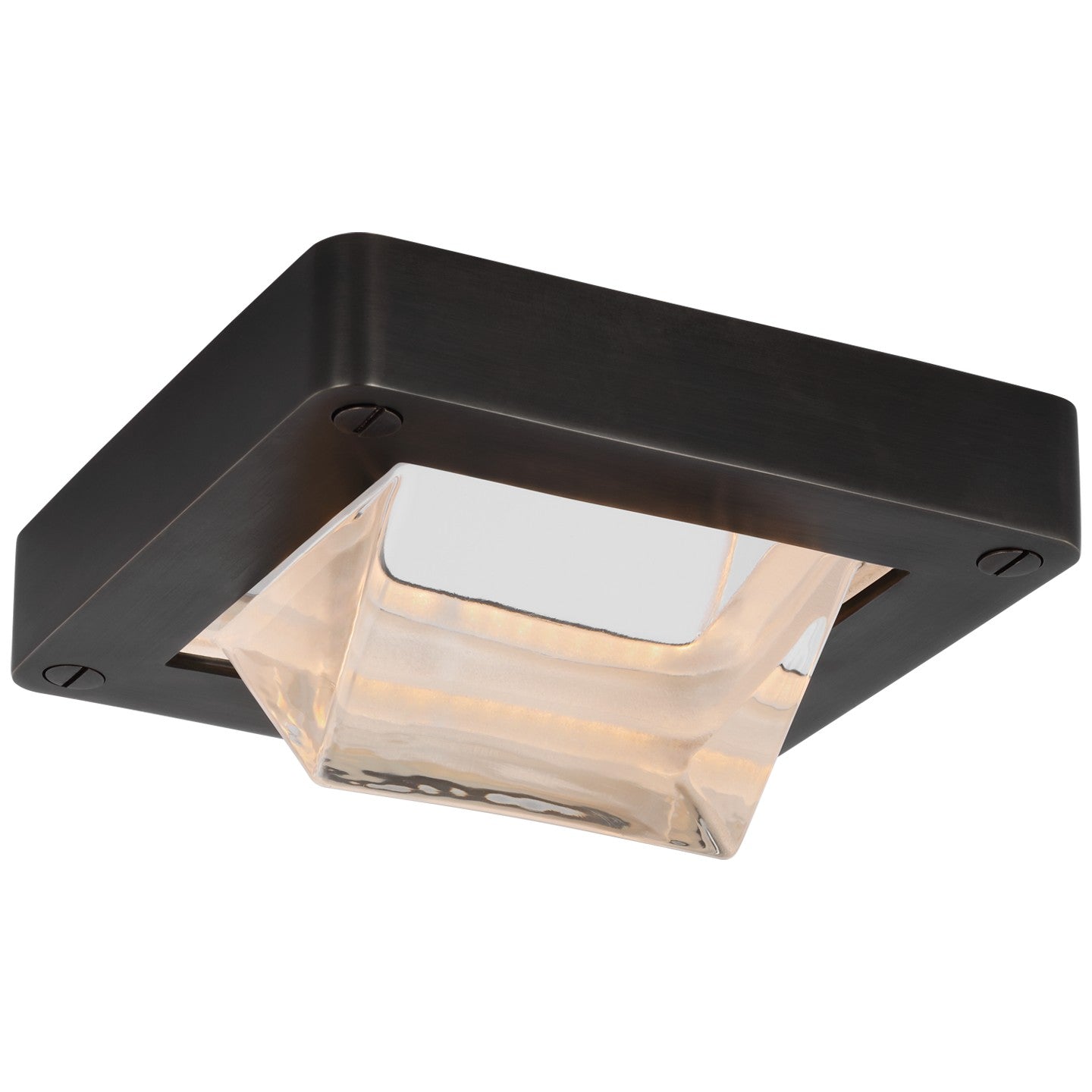 Ralph Lauren - RL 4615BZ/CG - LED Flush Mount - Rolland - Bronze and Clear Glass
