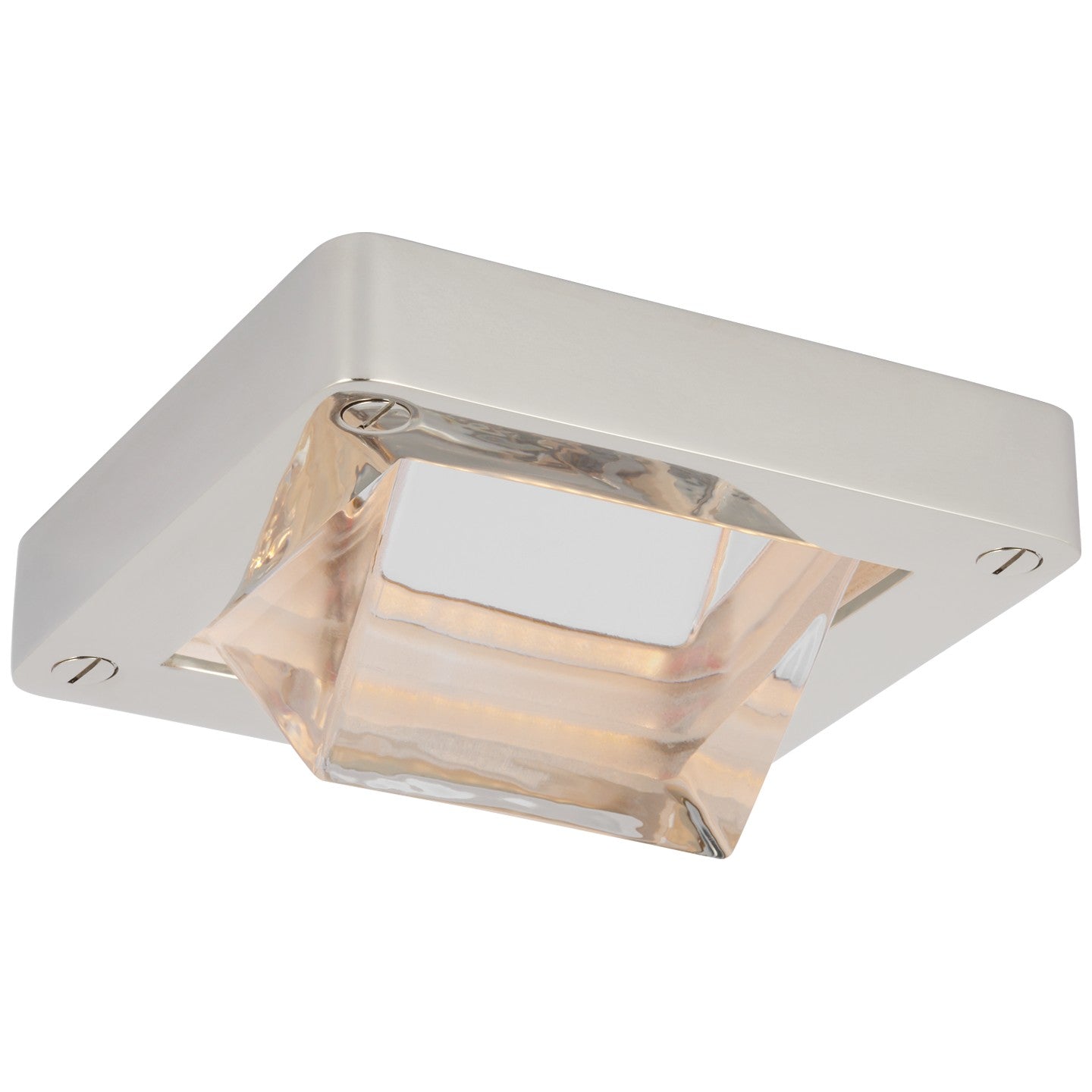 Ralph Lauren - RL 4615PN/CG - LED Flush Mount - Rolland - Polished Nickel and Clear Glass