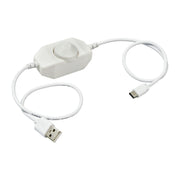 Generation Lighting - 984101S-15 - In-Line Dimmer - Disk Lighting - White