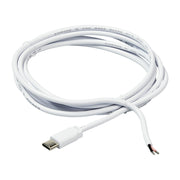 Generation Lighting - 984172S-15 - Power Cord - Disk Lighting - White