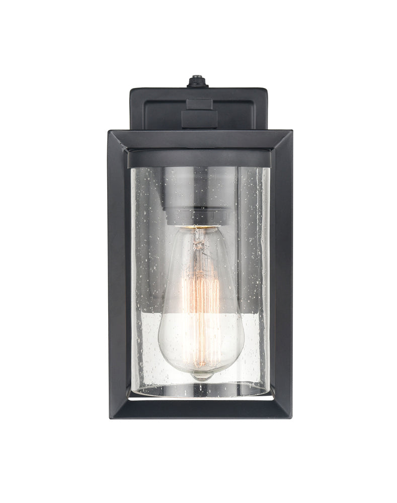 Millennium - 4541-PBK - One Light Outdoor Lantern - Wheatland - Powder Coated Black
