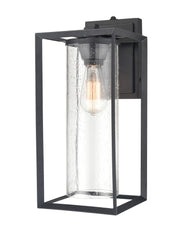 Millennium - 4561-PBK - One Light Outdoor Lantern - Wheatland - Powder Coated Black