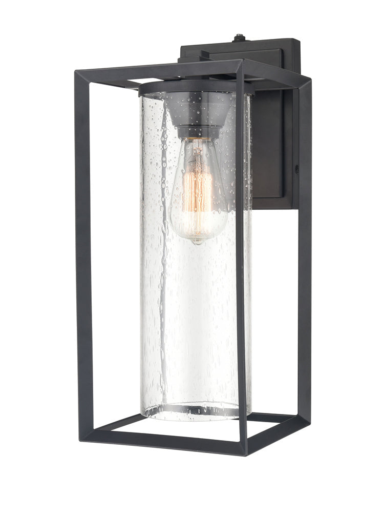 Millennium - 4561-PBK - One Light Outdoor Lantern - Wheatland - Powder Coated Black