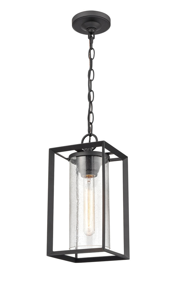 Millennium - 4571-PBK - One Light Outdoor Lantern - Wheatland - Powder Coated Black