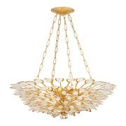 Corbett Lighting - 363-32-GL - Eight Light Chandelier - Vittoria - Gold Leaf