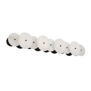 Varaluz - 370B04MB - Four Light Bath - Cosmos - Matte Black