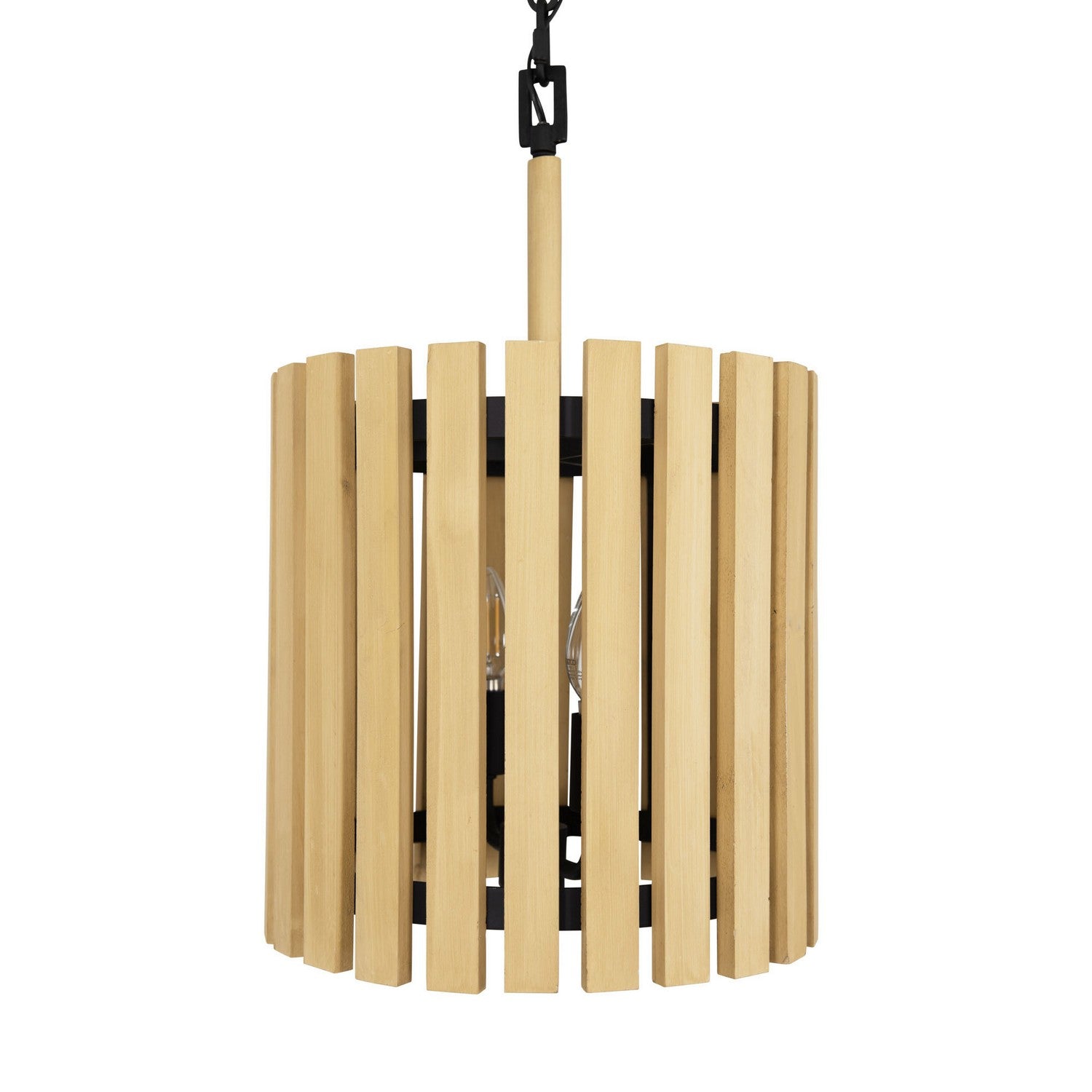 Varaluz - 387P02MBH - Two Light Pendant - Suratto - Matte Black/Honey Blonde