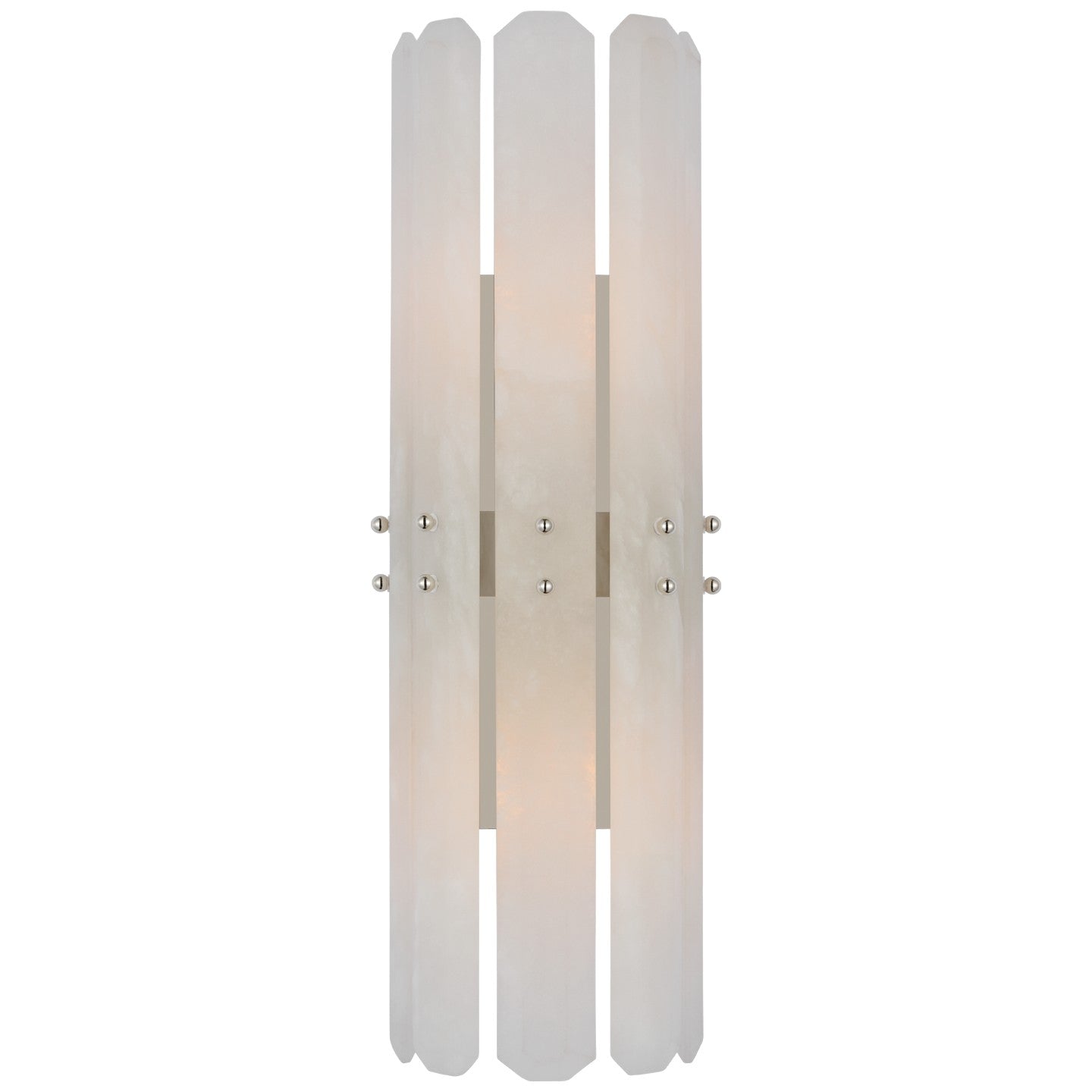Visual Comfort Signature - ARN 2125PN-ALB - Two Light Wall Sconce - Bonnington - Polished Nickel