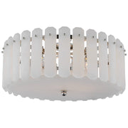 Visual Comfort Signature - ARN 4126PN-ALB - Five Light Flush Mount - Bonnington - Polished Nickel