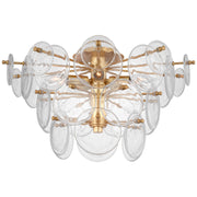 Visual Comfort Signature - ARN 4451G-CSG - LED Flush Mount - Loire - Gild
