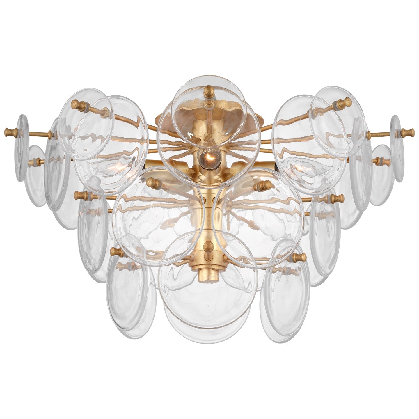 Visual Comfort Signature - ARN 4451G-CSG - LED Flush Mount - Loire - Gild