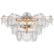 Visual Comfort Signature - ARN 4453G-CSG - LED Flush Mount - Loire - Gild