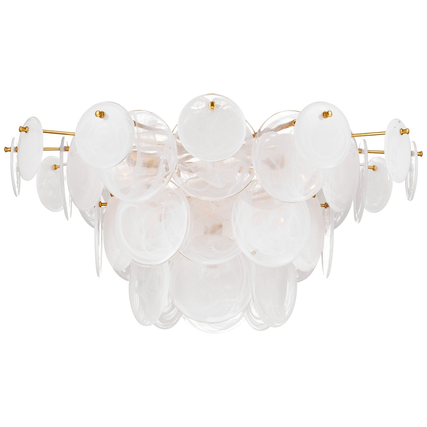 Visual Comfort Signature - ARN 4453G-WSG - LED Flush Mount - Loire - Gild