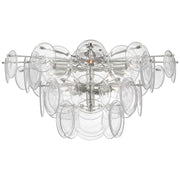 Visual Comfort Signature - ARN 4453PN-CSG - LED Flush Mount - Loire - Polished Nickel