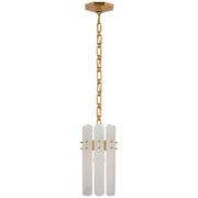 Visual Comfort Signature - ARN 5123HAB-ALB - One Light Pendant - Bonnington - Hand-Rubbed Antique Brass