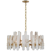 Visual Comfort Signature - ARN 5125HAB-ALB - 18 Light Chandelier - Bonnington - Hand-Rubbed Antique Brass