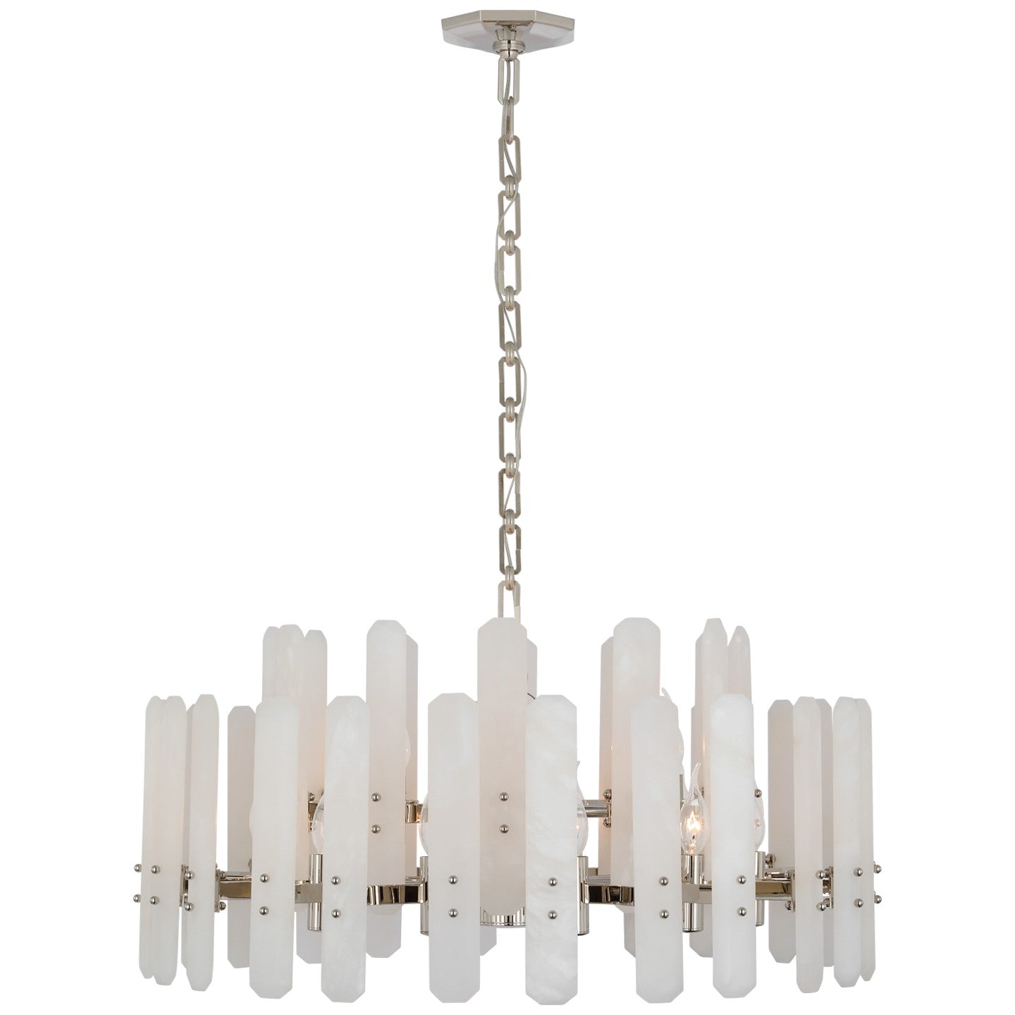 Visual Comfort Signature - ARN 5125PN-ALB - 18 Light Chandelier - Bonnington - Polished Nickel