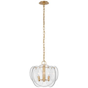 Visual Comfort Signature - ARN 5453G-CSG - Three Light Chandelier - Loire - Gild
