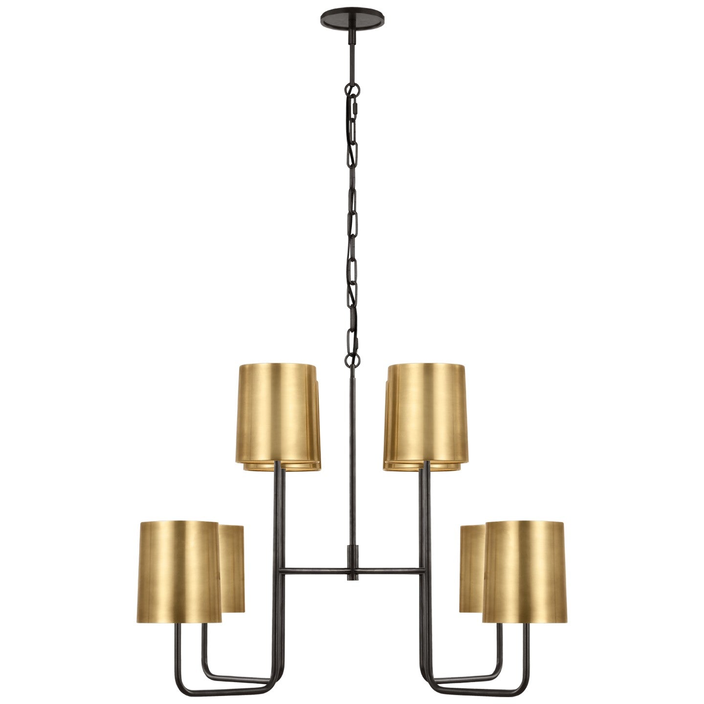 Visual Comfort Signature - BBL 5083BZ-SB - LED Chandelier - Go Lightly - Bronze