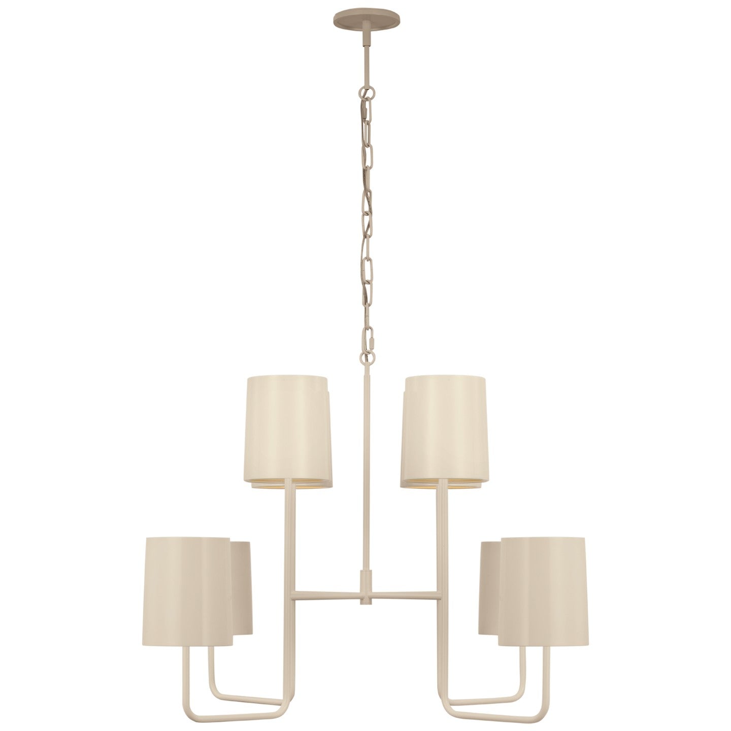 Visual Comfort Signature - BBL 5083CW-CW - LED Chandelier - Go Lightly - China White
