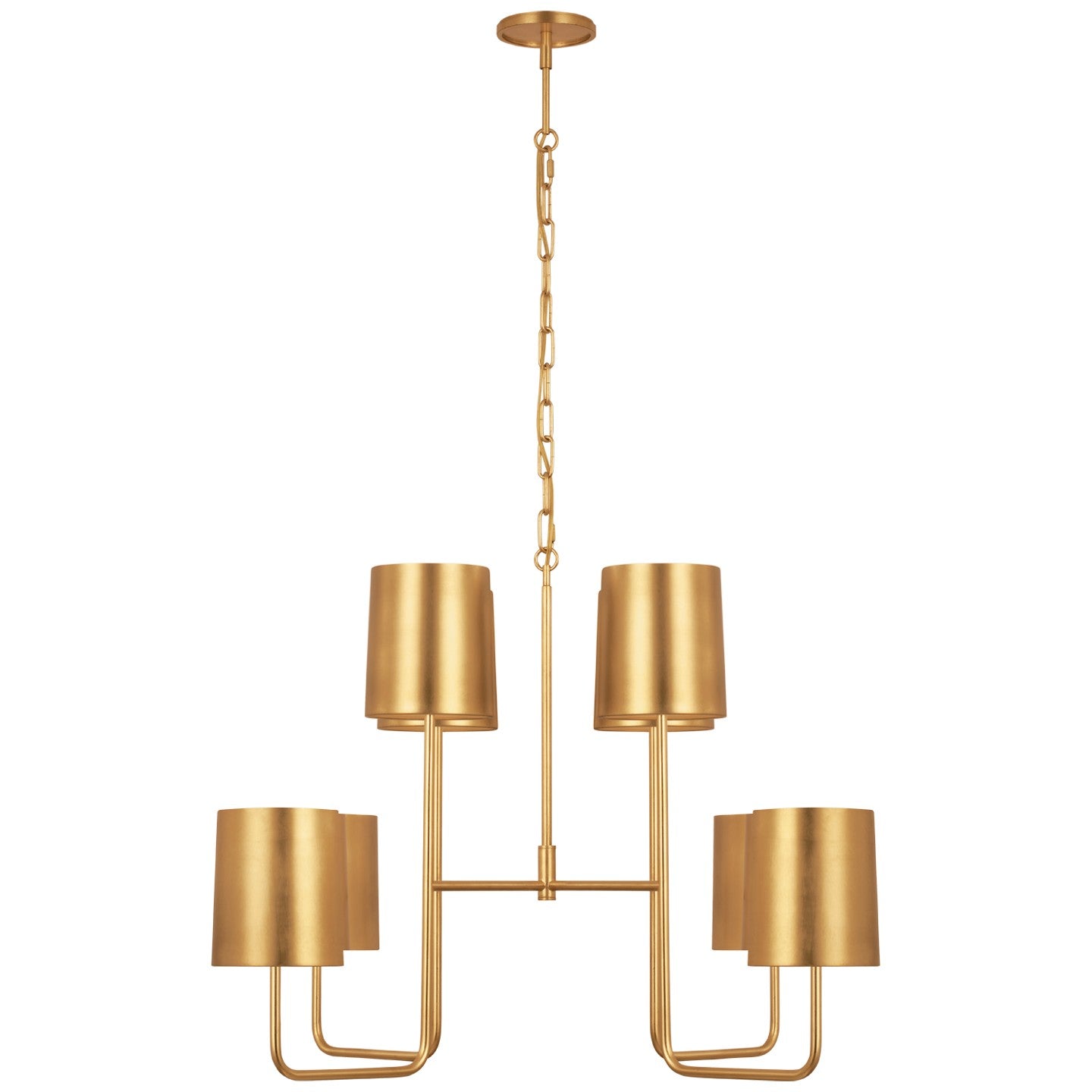 Visual Comfort Signature - BBL 5083G-G - LED Chandelier - Go Lightly - Gild